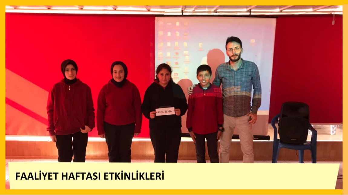 Faaliyet Haftası Etkinlikleri